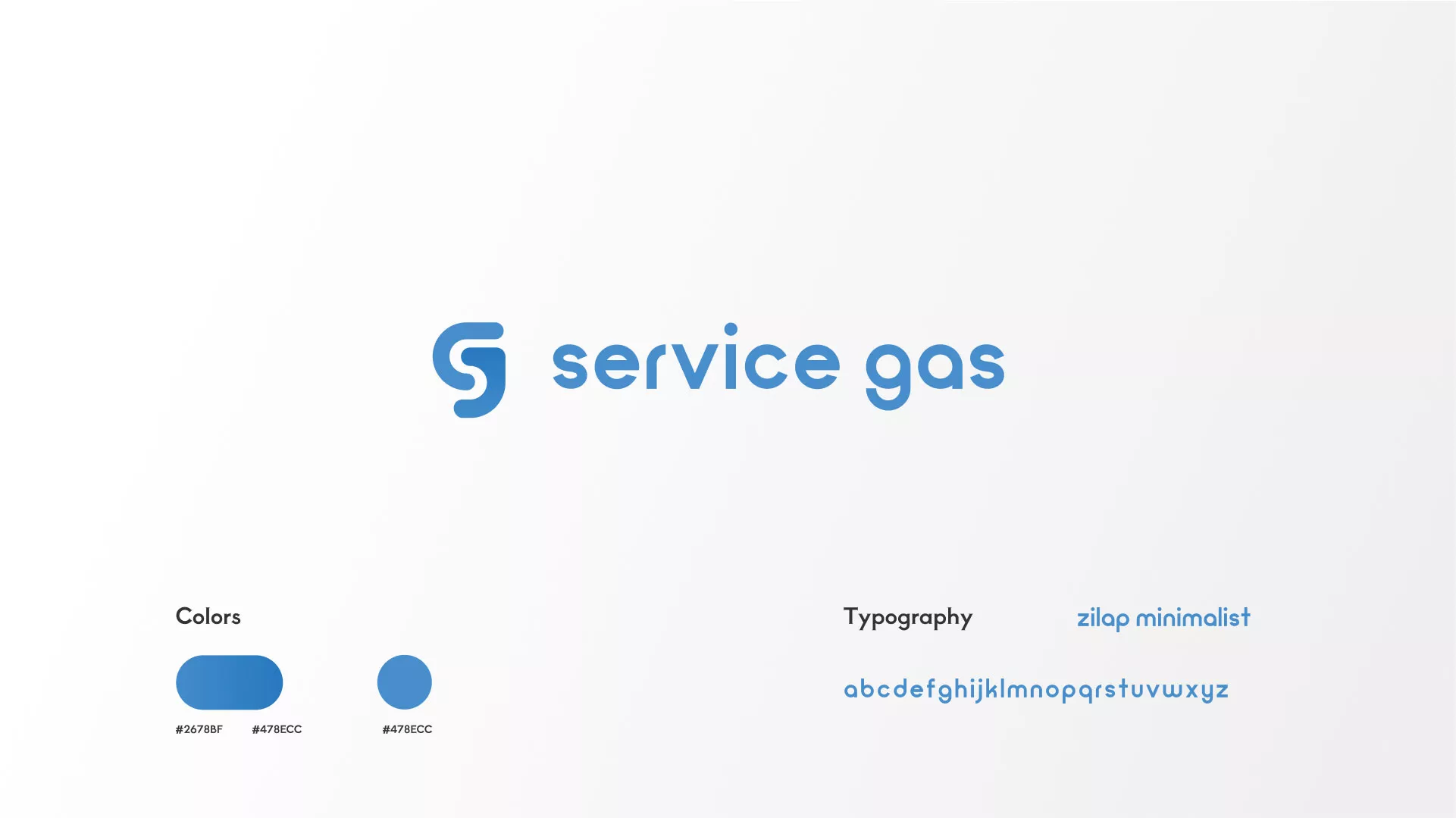 Разработка логотипа газовой компании «Сервис газ» в Певеке