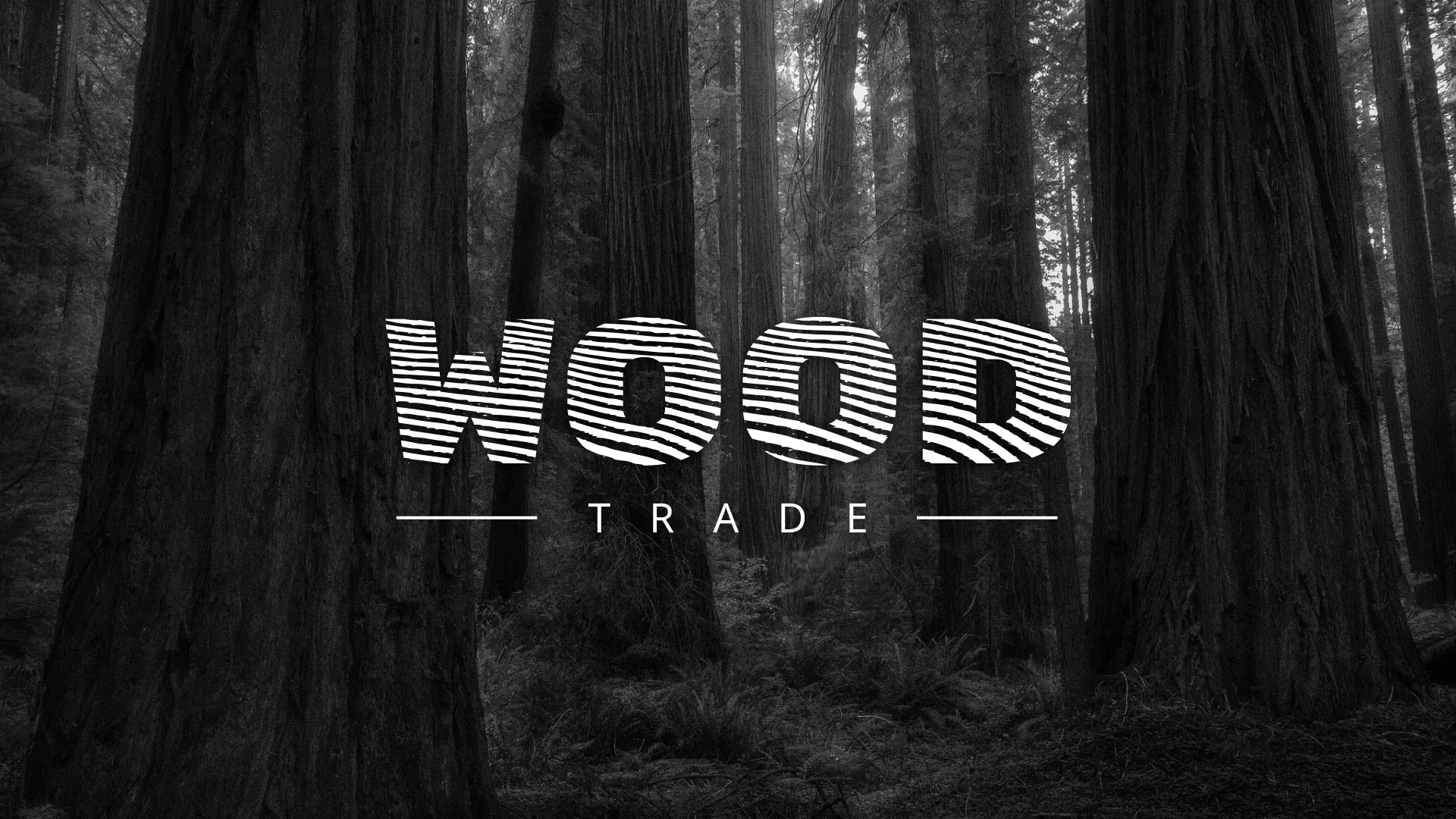 Разработка логотипа для компании «Wood Trade» в Певеке
