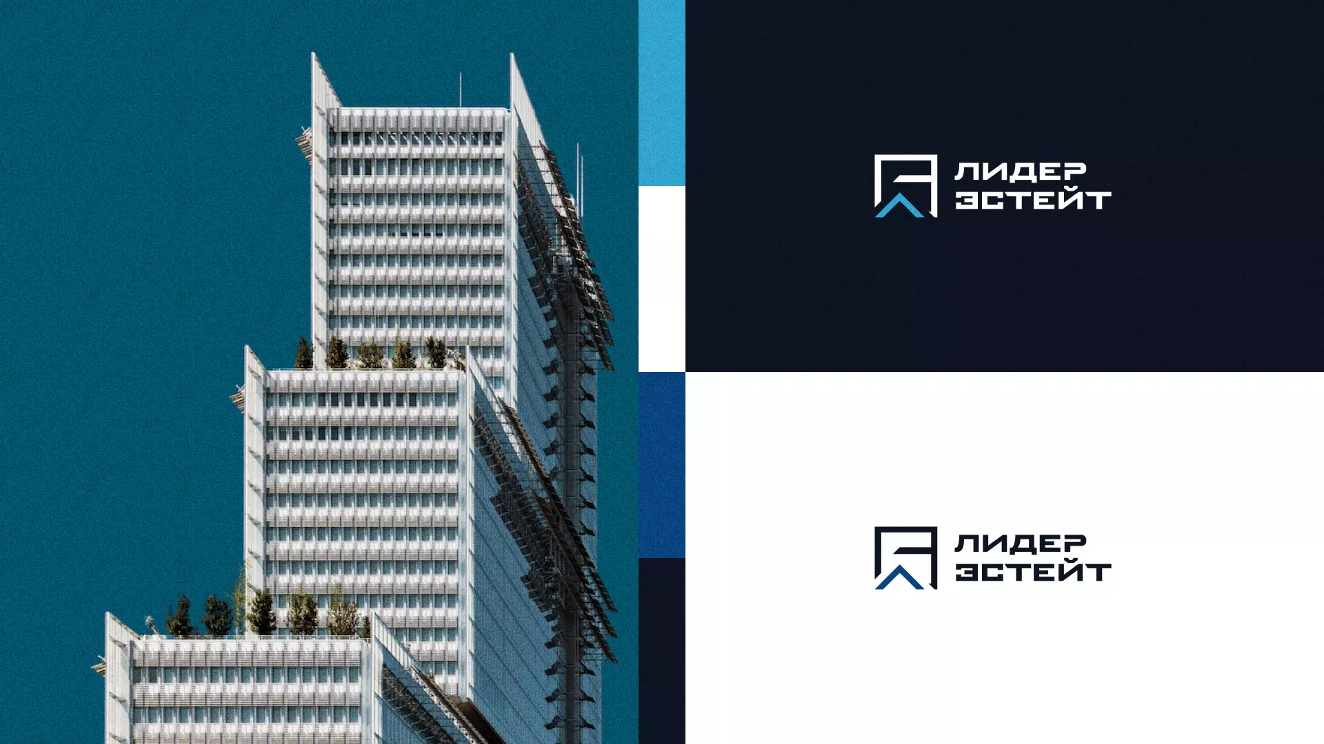 Разработка логотипа агентства недвижимости «Лидер Эстейт» в Певеке